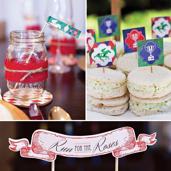 Kentucky Derby Party Inspiration | Free Printables from HWTM