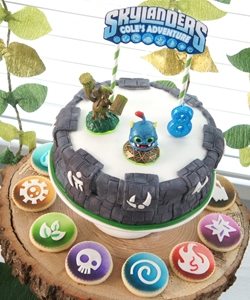 Mario Birthday Party Supplies on Skylanders Birthday Party Ideas