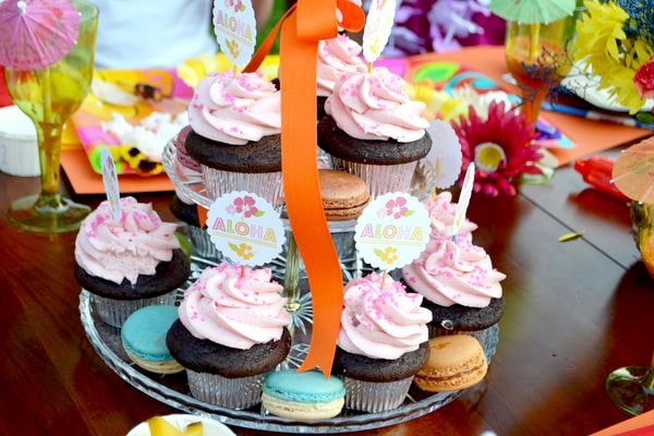 Hawaiian Luau Birthday Party Ideas from Lifesong.com as seen on AmysPartyIdeas.com