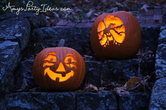 Halloween Party Ideas pumpkin templates