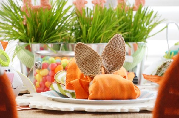 Easter Bunny Party Ideas from AmysPartyIdeas.com