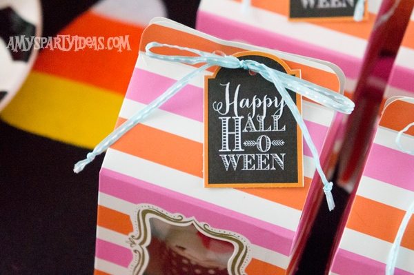 Candy-Corn-Halloween-Party_Cupcake-Favor-Boxes-2 @AmysPartyIdeas #halloween #party #ideas #candycorn