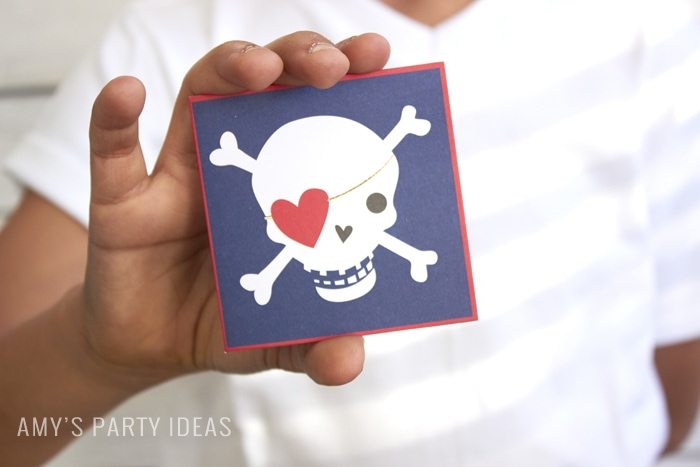 Classroom Valentines from Swoozies.com as seen on AmysPartyIdeas.com #classroomvalentines #valentines #pirate