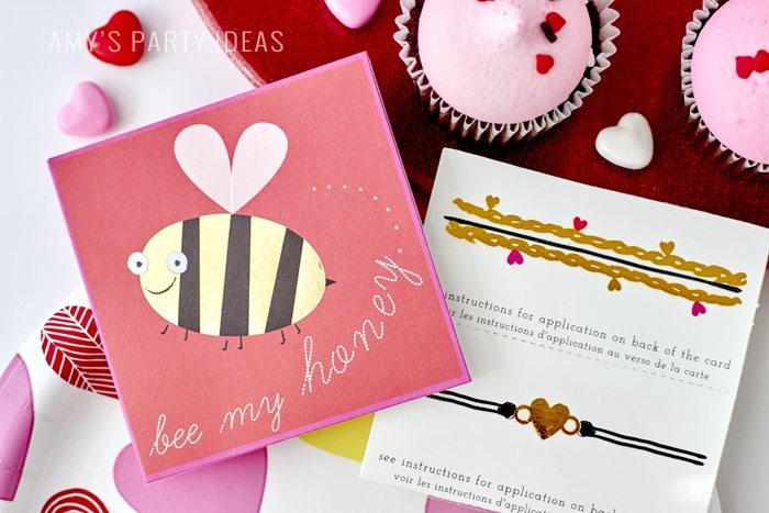 Classroom Valentines from Swoozies.com as seen on AmysPartyIdeas.com #classroomvalentines #valentines #lovebugs