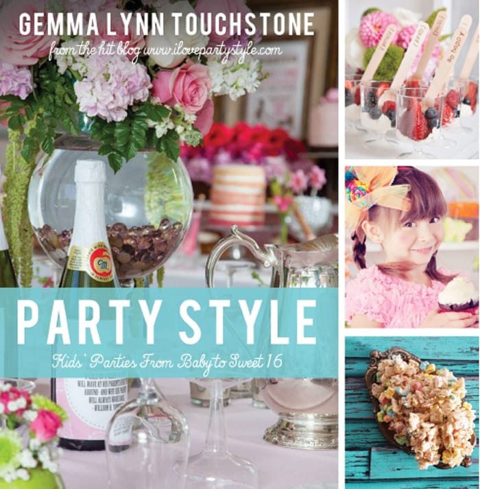 Party Style Book Kids Party Ideas Gemma Touchstone as seen on AmysPartyIdeas.com