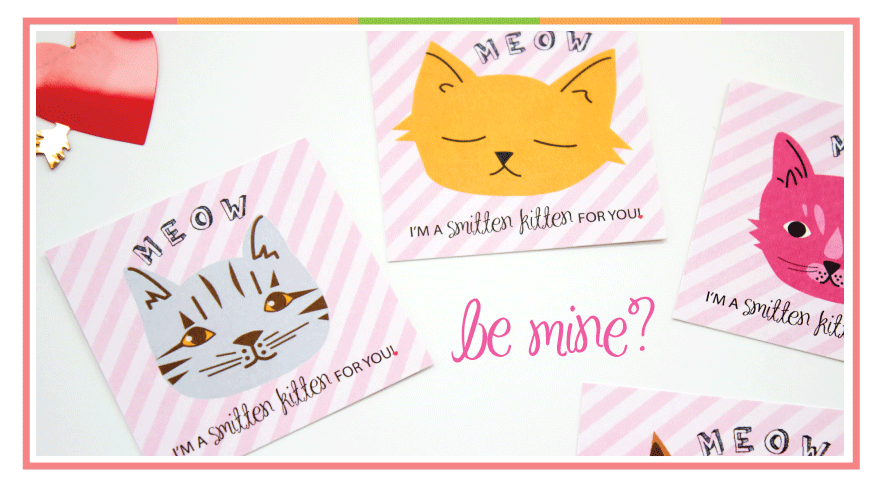 LuluCole Party Printables Valentines Collection exclusively for AmysPartyIdeas.com