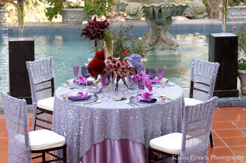 High Fashion Table Linens & Chair Covers from WildlflowerLinens.com