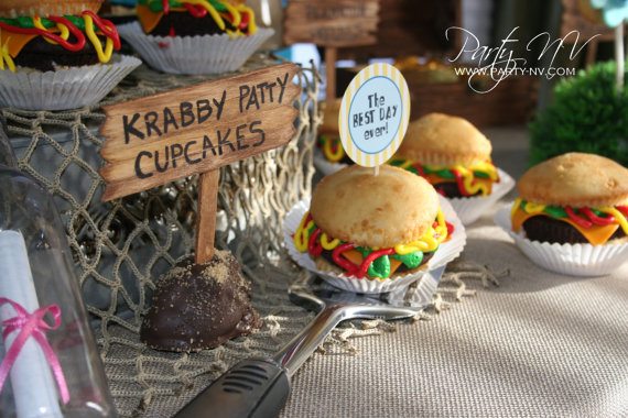 SpongeBob Squarepants Best Day Ever! {Featured Party by PartyNV} - Amys Party  Ideas