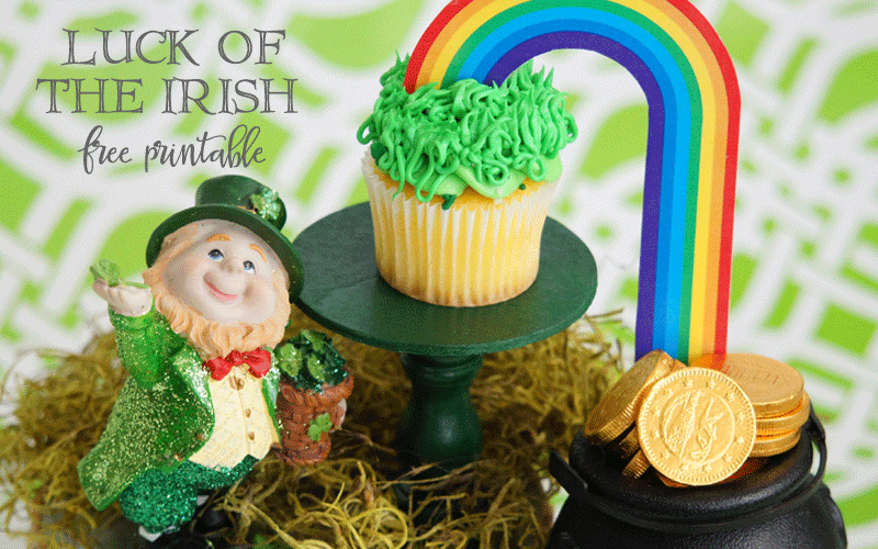 St. Patrick's Day Ideas & Free Printables from AmysPartyIdeas.com