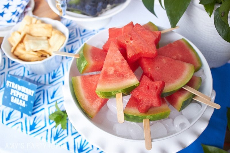 Cool ideas for the Fourth of July | AmysPartyIdeas.com | NewAir.com | New Air Portable Ice Maker | #icemaker #outdoor #entertaining #hiliday #party #ideas #fourthofjuly #4thofjuly #patriotic #laborday #memorialday