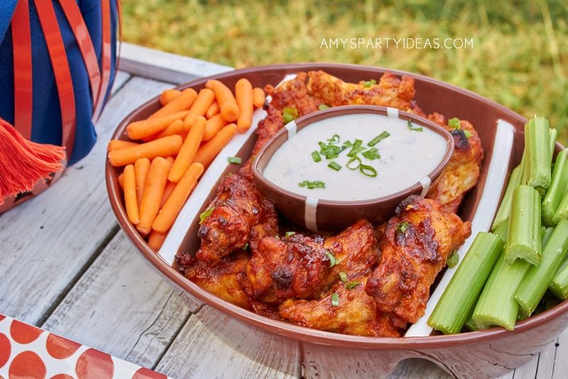 Sweet Heat Coca-Cola Buffalo Chicken Wings Appetizers for tailgating | Coca-Cola-Fall-Football-Sams-Club-Tailgate #shop #ShareYourSpirit #CollectiveBias #ad