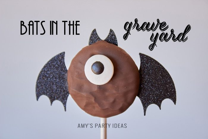 DIY Bats in the Graveyard Halloween Desserts | #SnackPackMixIns #shop #ad #cbias