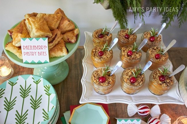 Marie Callender's® Dessert Pies Pie Bar | #ShareTheJoyofPie | Hot Chocolate Bar wtih Reddi-wip® | Holiday Open House Party Ideas | Chritsmas Party Ideas | FREE Printables