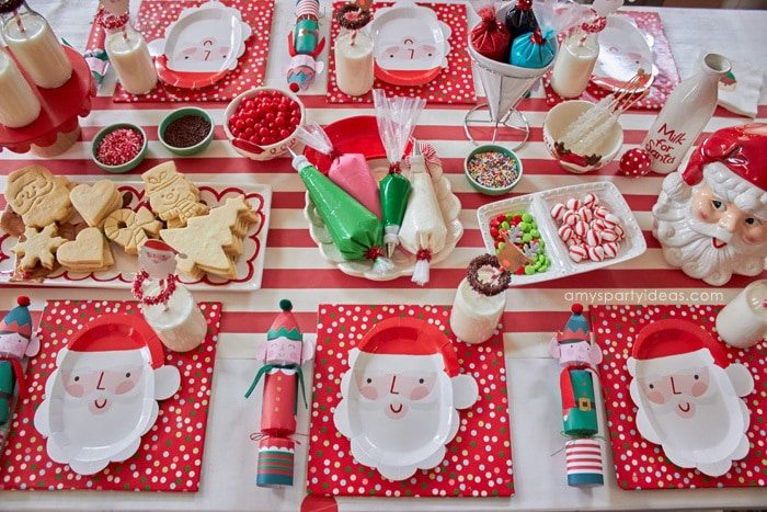 Christmas Cookie Decorating Party - Amy\'s Party Ideas