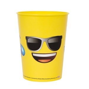 Emoji Plastic Favor Cup