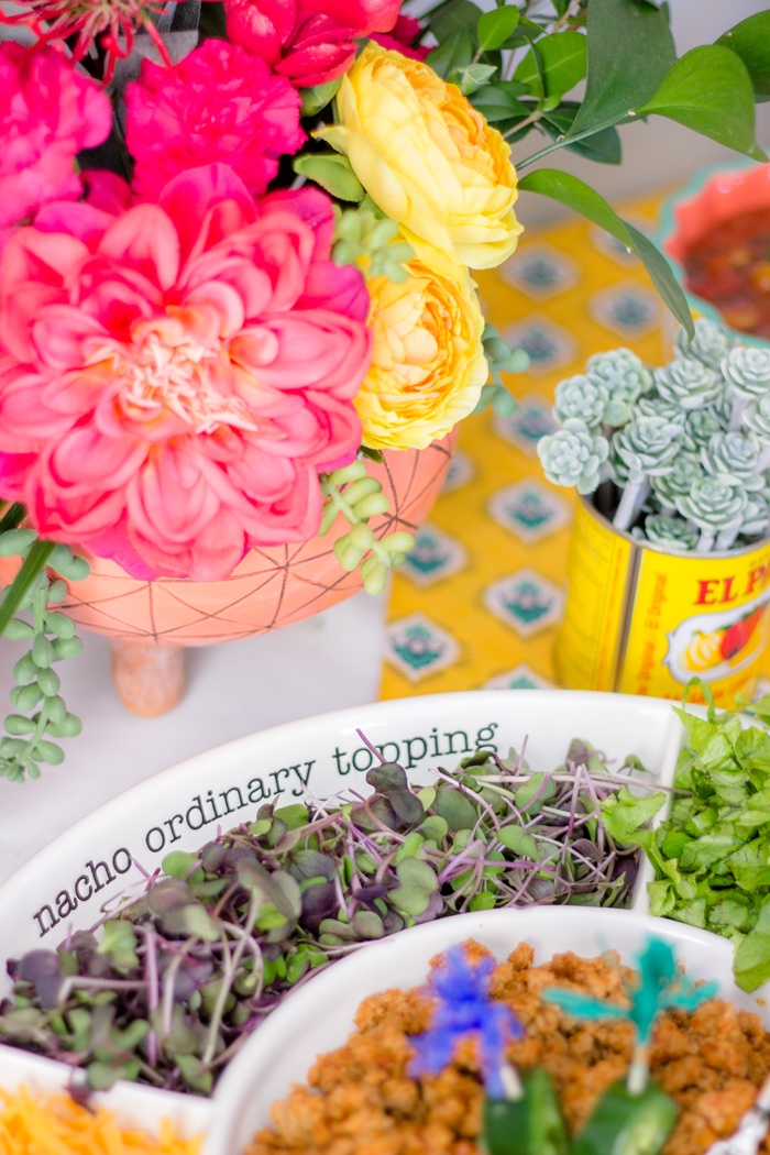 Tropic Like It's Hot | Taco Tuesday | Botanical & Tropical Party Ideas | Amy's Party Ideas + Swoozie's | www.AmysPartyIdeas.com