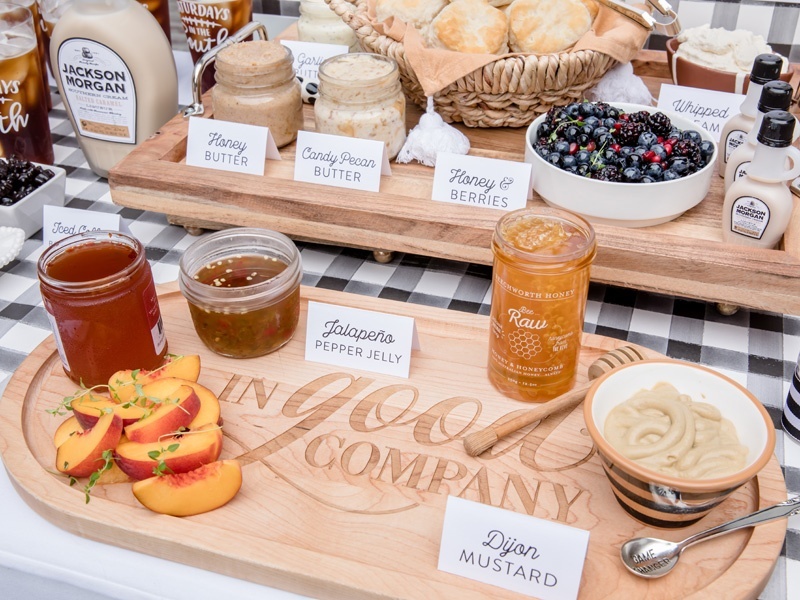 Biscuits & Booze Tailgate Brunch from Amy's Party Ideas | Swoozies.com | AmysPartyIdeas.com | #NationalTailgatingDay