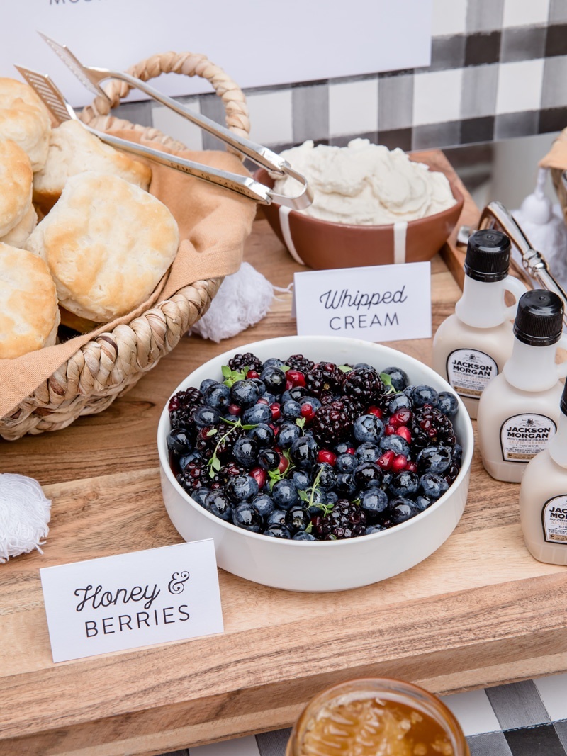 Biscuits & Booze Tailgate Brunch from Amy's Party Ideas | Swoozies.com | AmysPartyIdeas.com | #NationalTailgatingDay