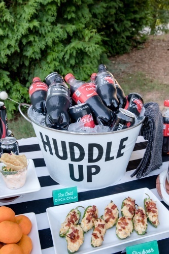 Huddle Up and Tailgate Football Ideas from AmysPartyIdeas.com | #ShareACokeHuddleUp | @Walmart @CocaCola [AD]